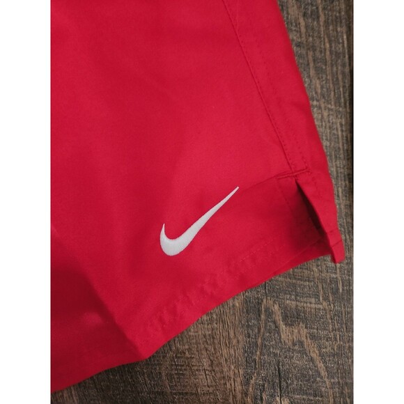 NWT Mens LT red Nike swim trunks - Picture 4 of 5